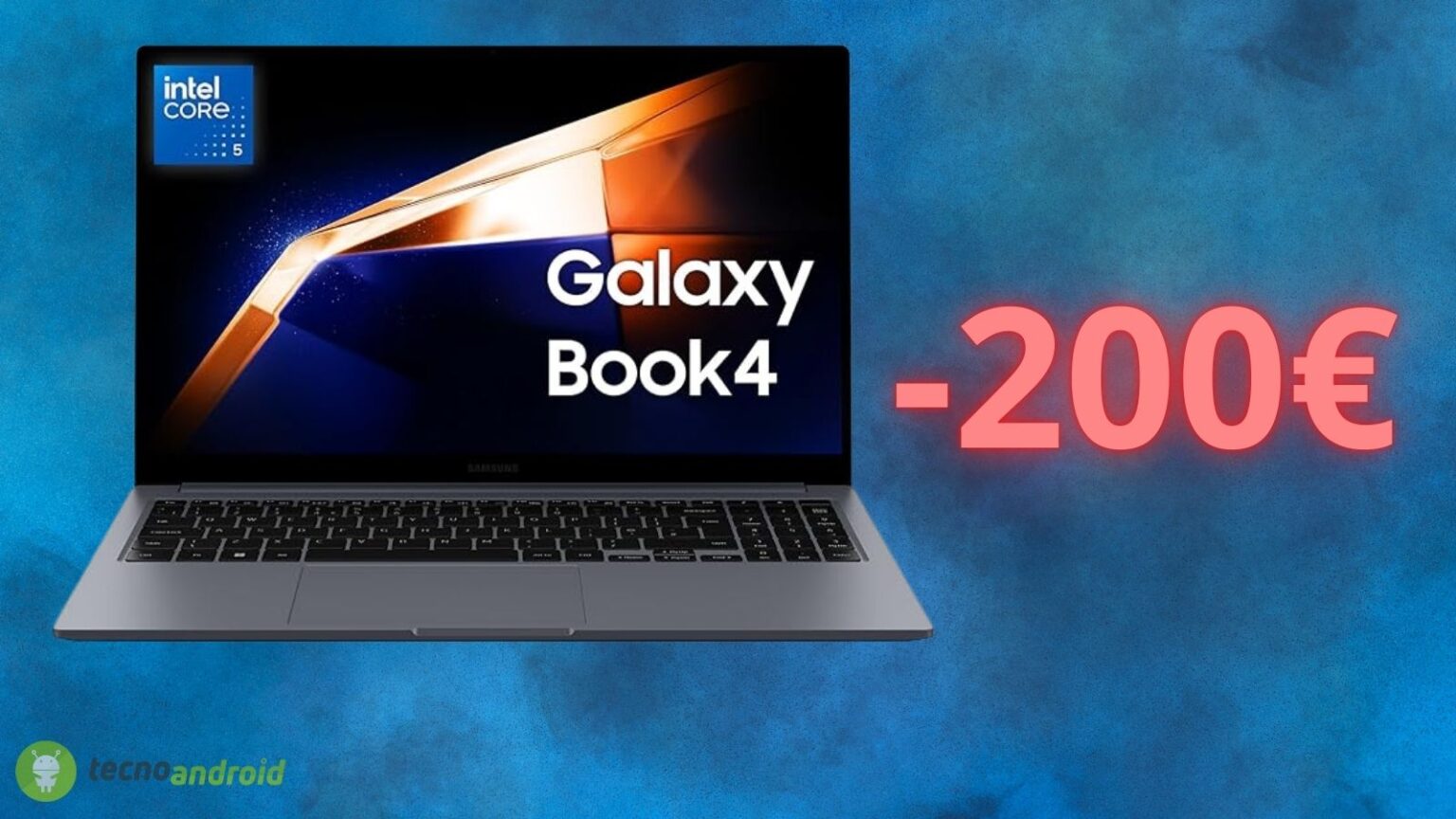 Samsung Galaxy Book4, offerta PAZZA Amazon con questo prezzo