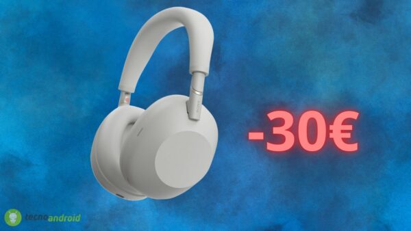 Amazon SHOCK con lo sconto sulle Sony WH-1000XM6
