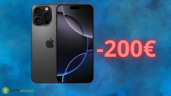 Apple iPhone 16 Pro Max, il PREZZO è FOLLE su Amazon oggi
