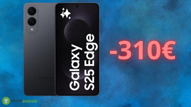 Samsung Galaxy S25 Edge, l'offerta è ASSURDA su Amazon