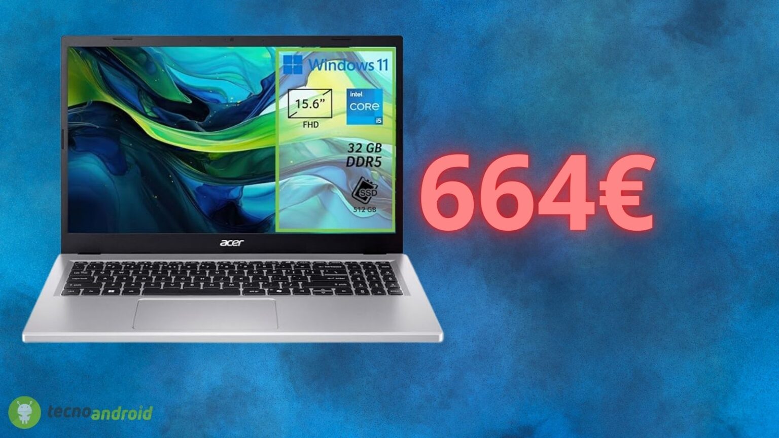 Amazon è IMPAZZITA con l'offerta sul notebook Acer Aspire Go 15