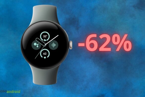 Amazon SHOCK: il Google Pixel Watch 2 è in sconto del 62%