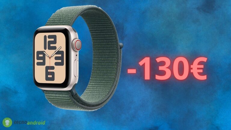 Amazon è SPETTACOLARE con lo sconto su Apple Watch SE 2a gen