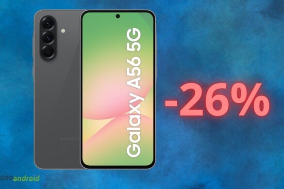 Offerta PAZZA AMAZON: il Samsung Galaxy A56 è scontatissimo