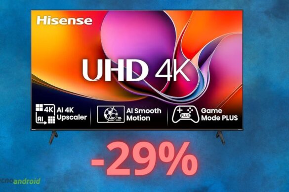 Amazon: offerta da SOGNO sulla smart TV Hisense