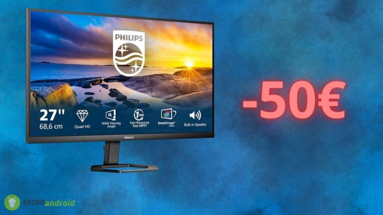 Amazon, sconto PAZZESCO sul monitor Philips