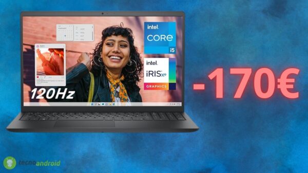 Amazon fa crollare il prezzo di questo notebook Dell Inspiron