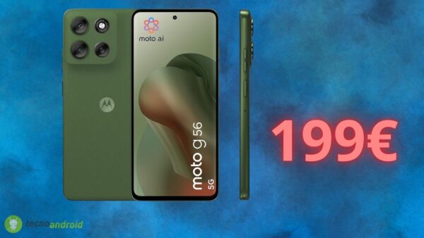 Motorola Moto G56: un prezzo RIDICOLO oggi su Amazon