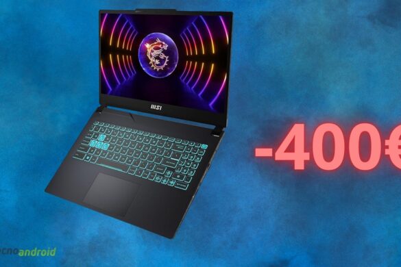 Amazon DEVASTANTE con lo sconto sul notebook gaming MSI