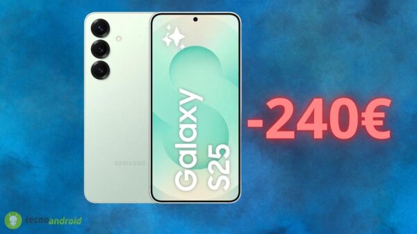 Samsung Galaxy S25 ha uno SCONTO FOLLE su Amazon: costa POCHISSIMO solo oggi
