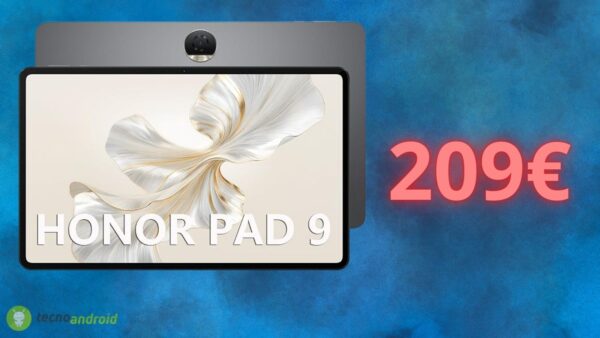 Amazon ABBATTE il prezzo di Honor Pad 9: prezzo giù del 70% solo oggi