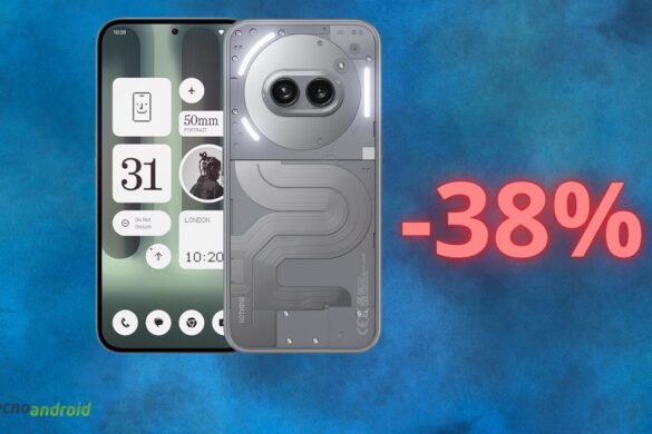 Nothing Phone (2a) a prezzo da SALDO su Amazon: sconto del 38%