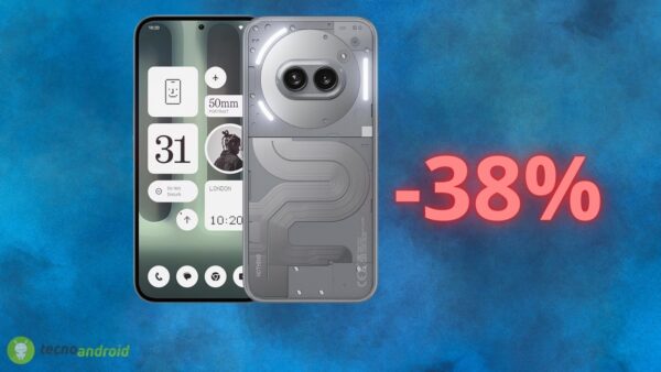 Nothing Phone (2a) a prezzo da SALDO su Amazon: sconto del 38%