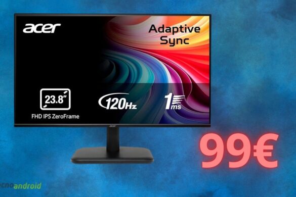 Monitor Acer a meno di 100 euro su Amazon: l’offerta è da PAZZI