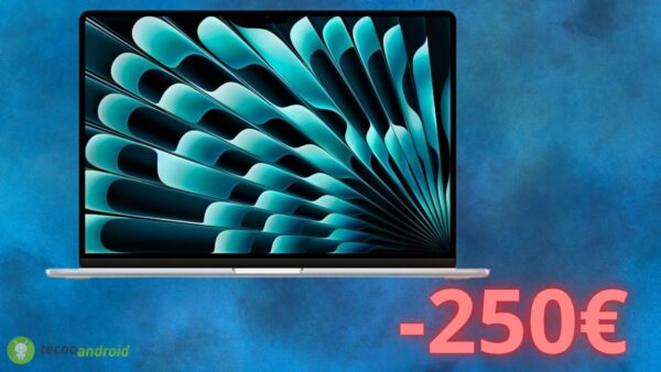 Amazon REGALA uno sconto di 250 euro sull'Apple MacBook Air