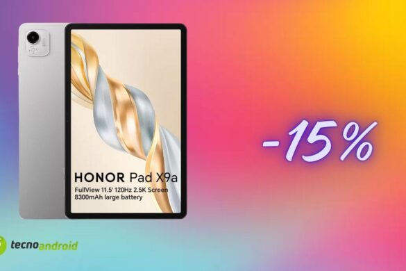 HONOR Pad X9a con uno sconto shock: Amazon vi offre sconto e coupon solo per oggi