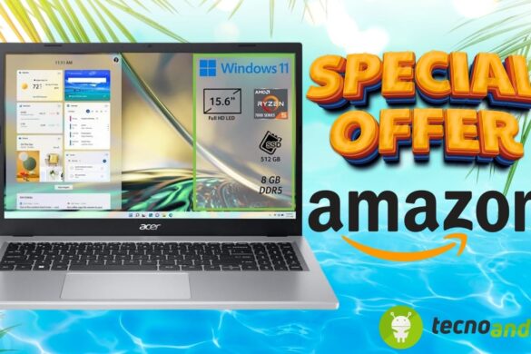 Amazon PAZZESCO: notebook Acer Aspire 3 ad un prezzo SPAZIALE