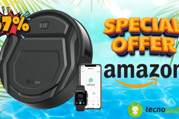 Amazon OFFERTA FOLLE: Robot Aspirapolvere Lefant allo sconto pazzo del 57%