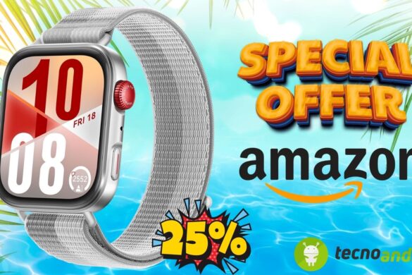 Amazon: HUAWEI WATCH FIT 4 a prezzo pazzesco SUPER RIBASSATO