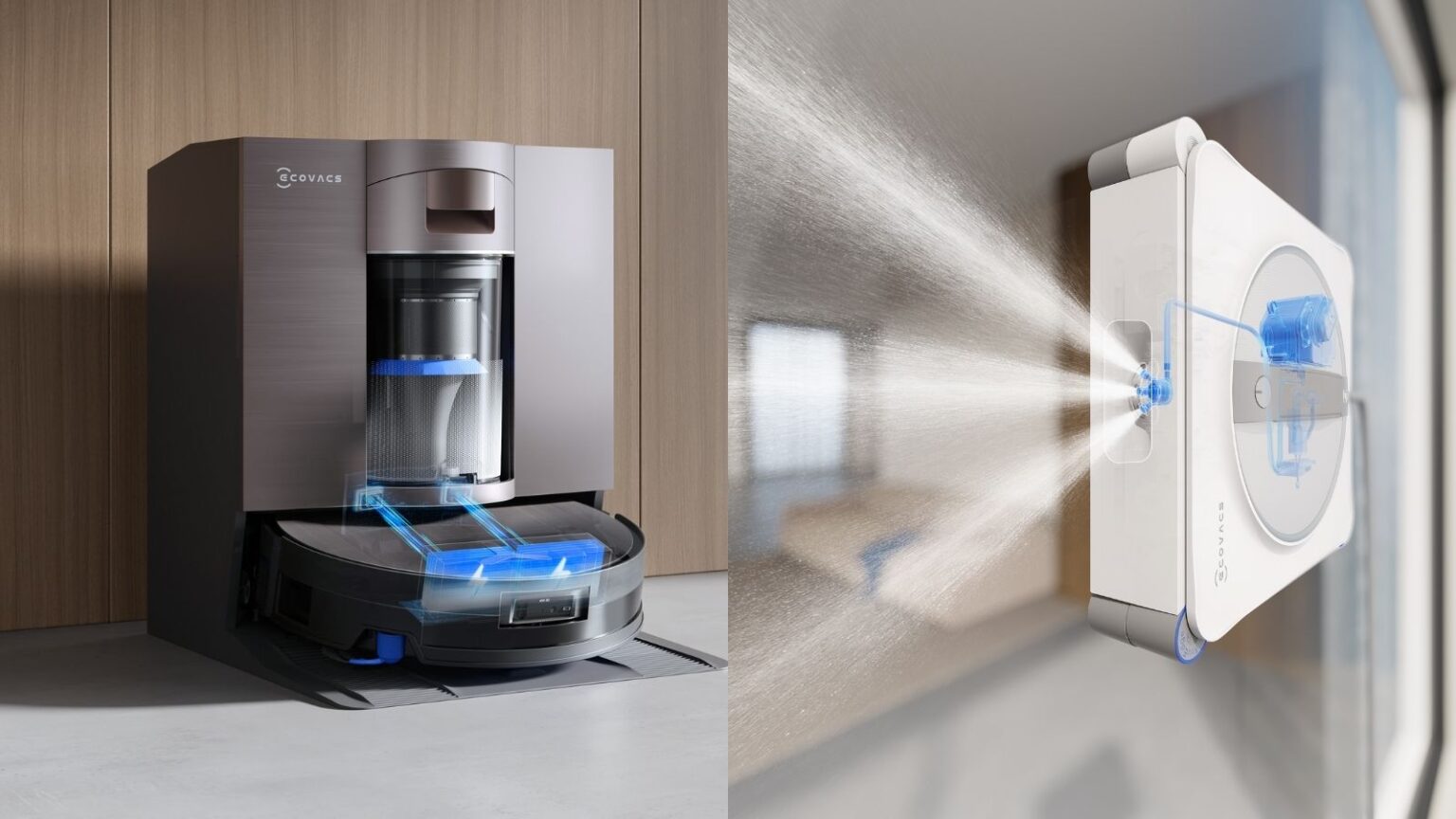 ECOVACS WINBOT W2S OMNI e DEEBOT X11: la nuova era della pulizia domestica smart