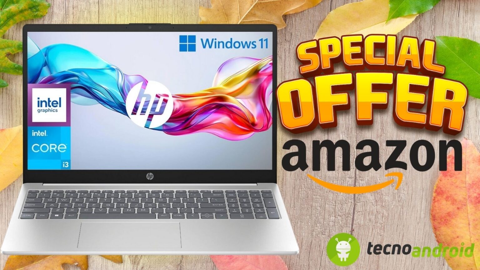 Amazon: finalmente in PROMO il super notebook HP da 15.6”