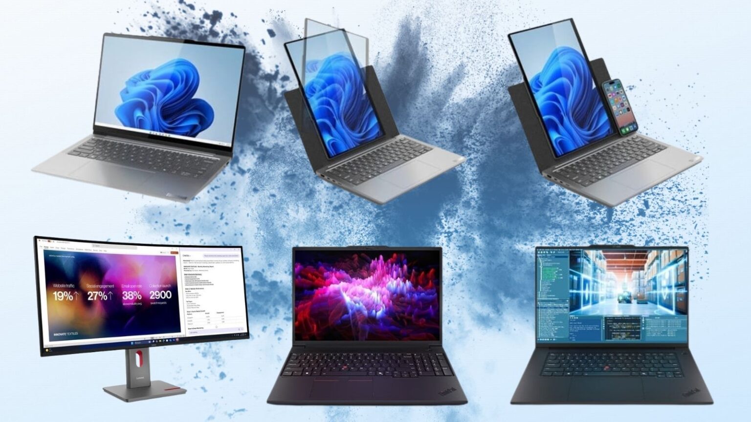 Lenovo all'IFA 2025: nuovi notebook e device potenziati con AI