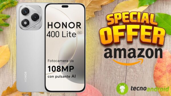 Amazon perde la testa: HONOR 400 Lite 5G ad un PREZZO PAZZO