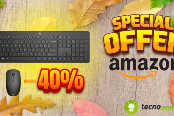 Amazon scoppia di PROMO: HP 230 Combo Tastiera e Mouse al 40% di SCONTO