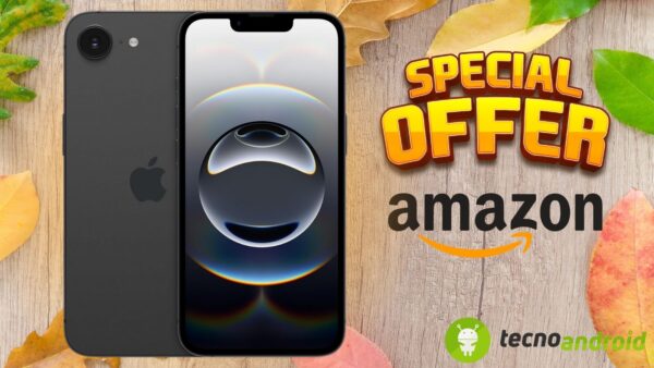 Amazon PROMO INFUOCATA: Apple iPhone 16e 128 GB a meno di 600 euro