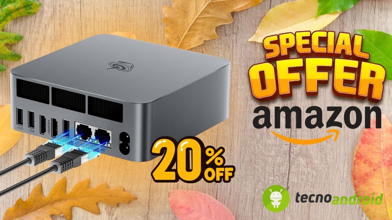 Amazon: Beelink AMD Ryzen Mini Computer in PROMO STREPITOSA