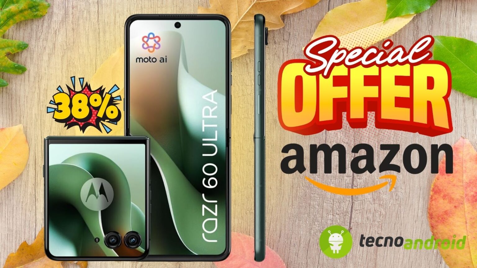 Amazon sorprende tutti: Motorola Razr 60 Ultra ad un prezzo FOLLE