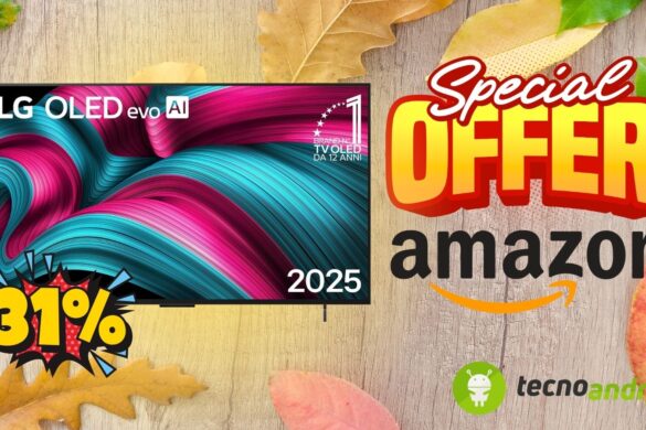 Amazon PAZZESCO: TV LG OLED evo AI C5 ad un prezzo STRACCIATO