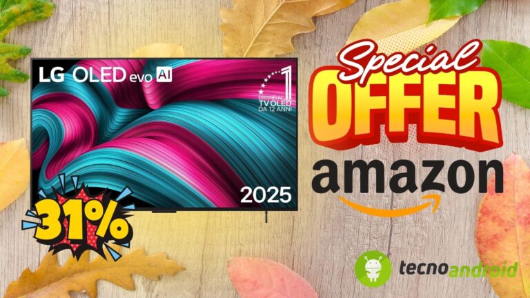 Amazon PAZZESCO: TV LG OLED evo AI C5 ad un prezzo STRACCIATO