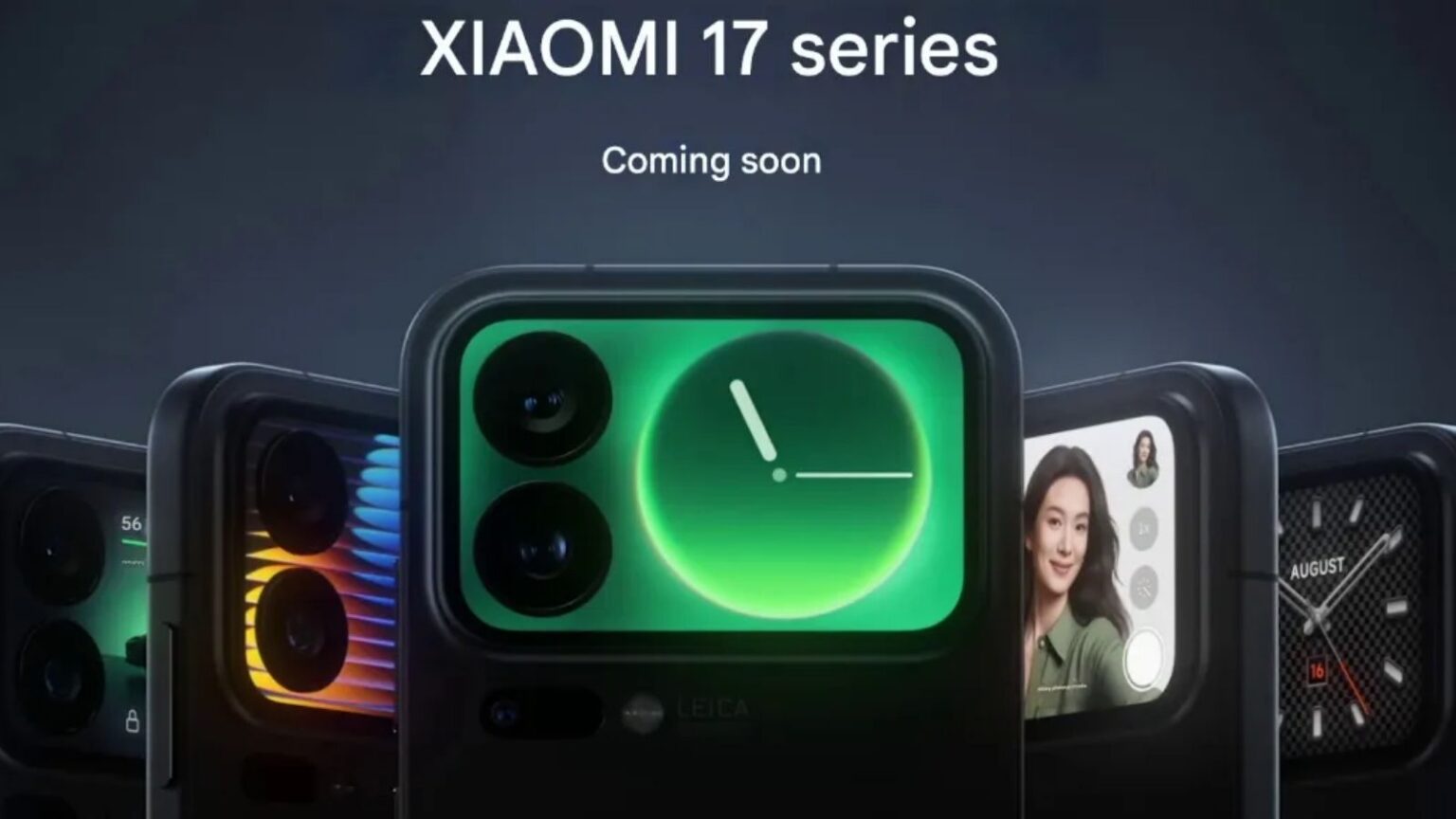 Serie Xiaomi 17, svelato il design e la data di lancio: è più vicina di quanto pensassimo