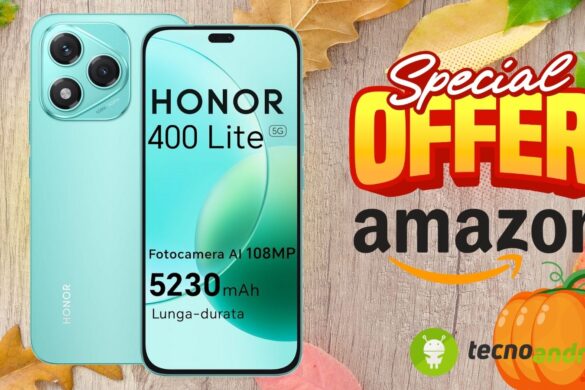 Amazon ECCEZIONALE: HONOR 400 Lite 5G in MAXI OFFERTA