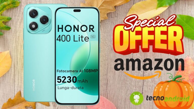 Amazon ECCEZIONALE: HONOR 400 Lite 5G in MAXI OFFERTA