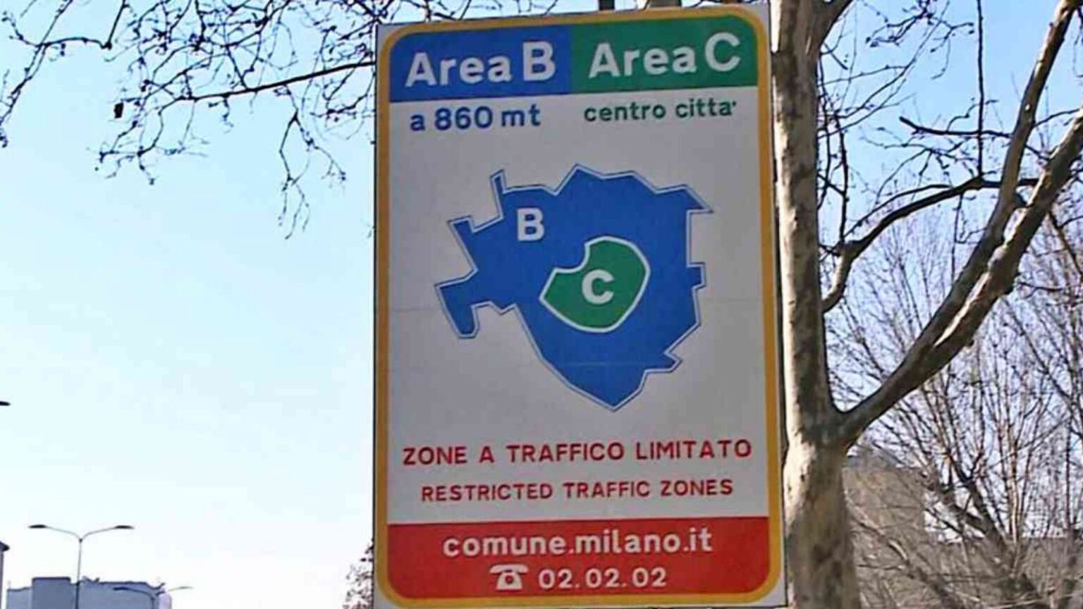 Milano Area B e Area C: nuove regole più severe dal primo ottobre