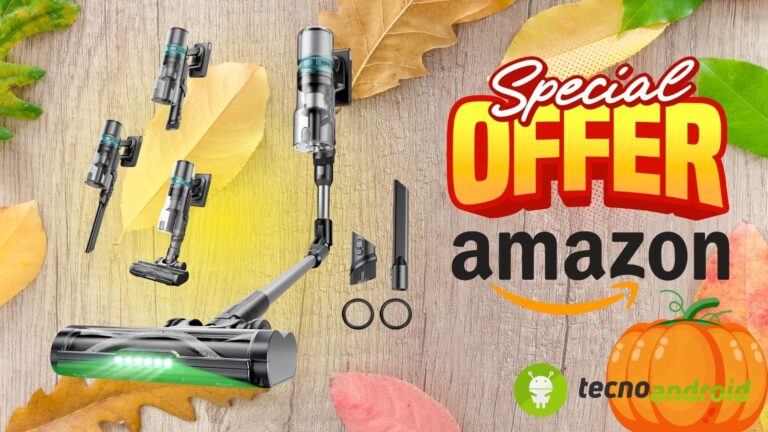 Amazon: Proscenic P16 aspirapolvere cordless ad un costo incredibile