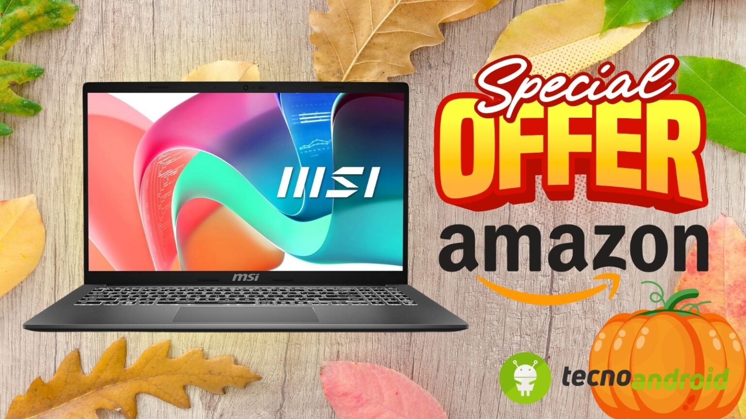 Amazon PROMO ESCLUSIVA: notebook MSI Modern 15 ad un prezzo TOP