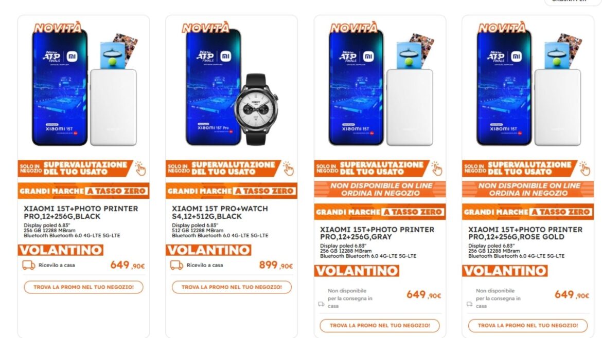 Immagine Evidenza R V T Expert: SUPER PROMO SHOCK con la Xiaomi 15T Series in offerta