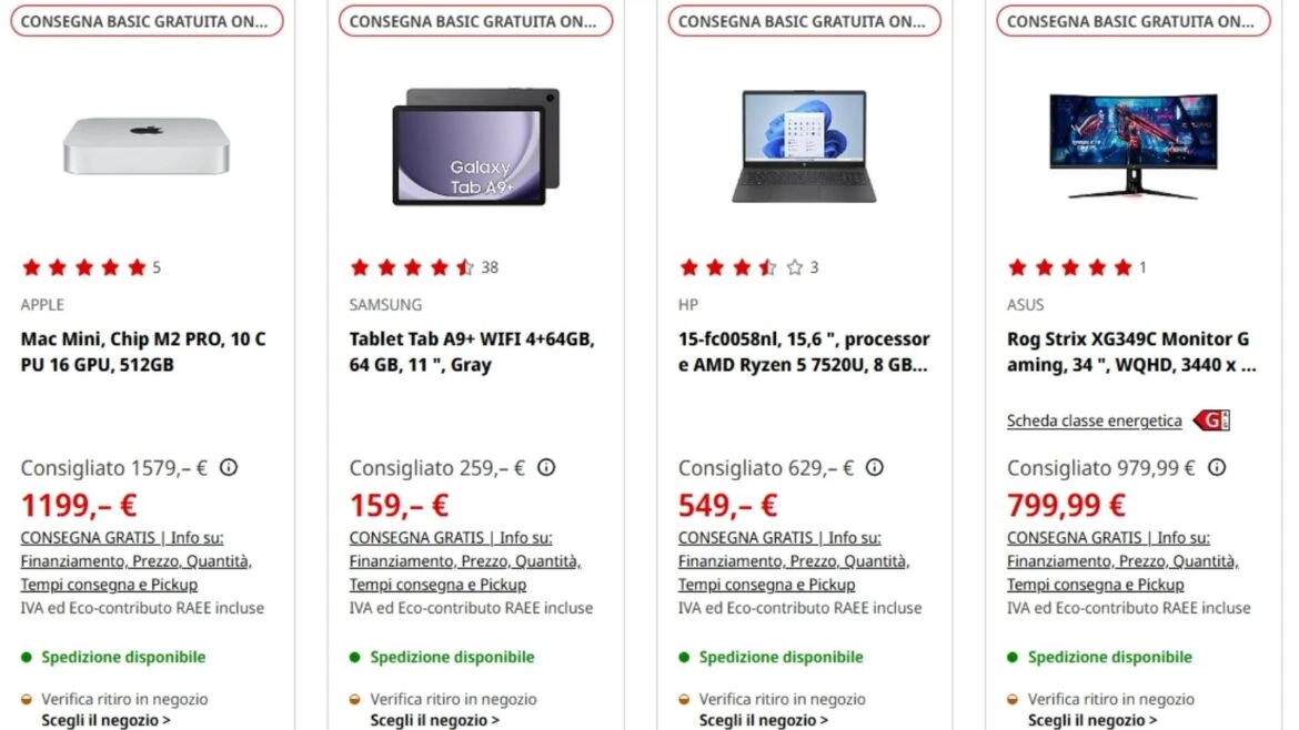 Immagine Evidenza R V T MediaWorld super WOW: promozioni IRRESISTIBILI fino al 10 ottobre