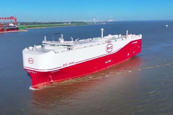 BYD conquista i mari: l’ottava nave accelera l’espansione globale