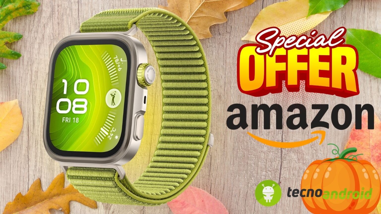 Amazon: HUAWEI WATCH FIT 4 Pro Smartwatch ad uno sconto che SPACCA