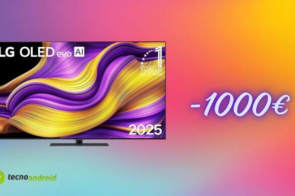 LG OLED evo AI G5 oggi è imperdibile: su Amazon sconto di 1000 euro