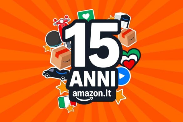 Amazon regala 15 euro di sconto per i suoi 15 anni
