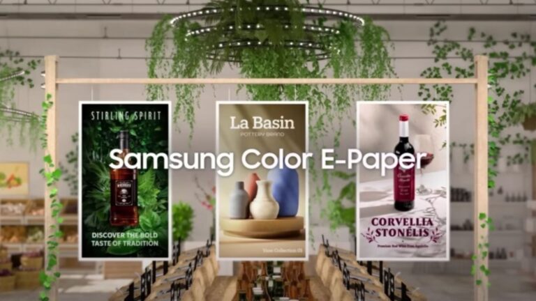 Samsung Color E-Paper