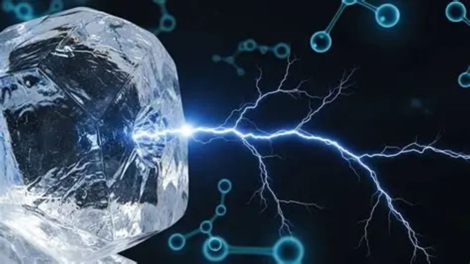 Scienza, il ghiaccio produce elettricità
