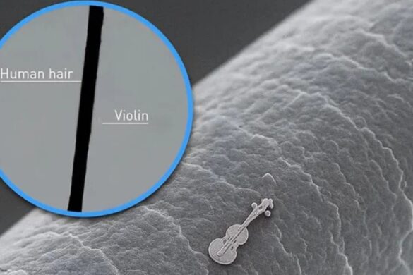 La Loughborough University ha creato un violino più piccolo di un capello