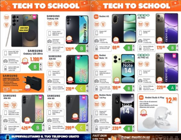 expert - design volantino tech to school expert