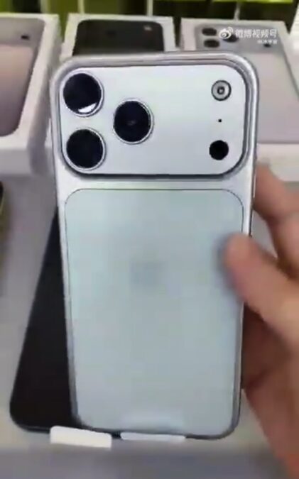 iPhone 17 Pro Max - design iPhone 17 Pro Max 3